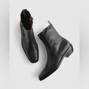 Madewell // NEW Idris Ankle Western Leather Boot